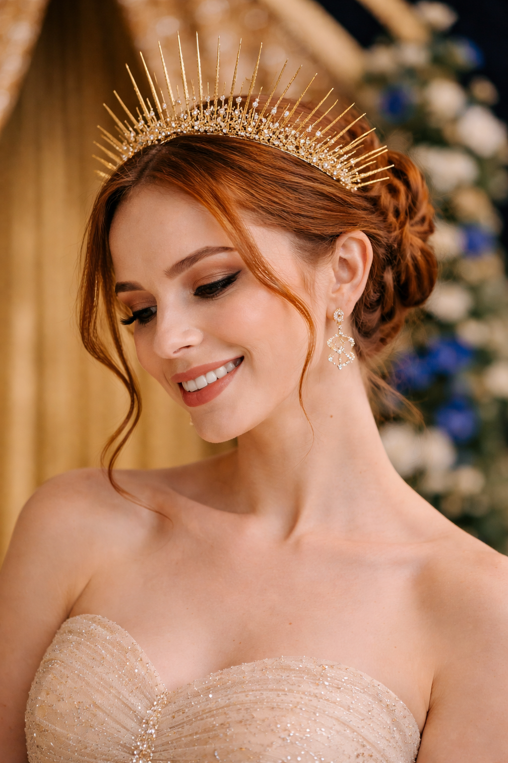 Sun & Moon Celestial Wedding Bride