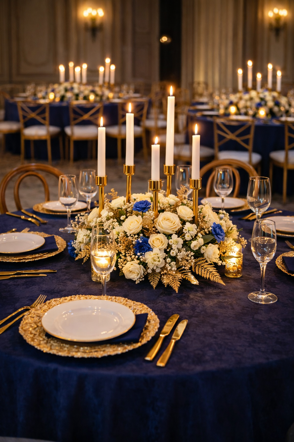Sun & Moon Celestial Wedding Table Setting