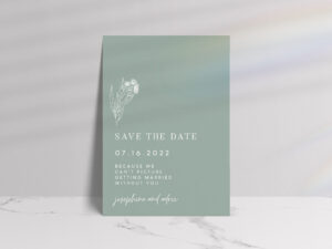 Australian Natives Save the Date Cards